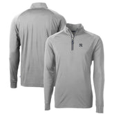 New York Yankees Cutter & Buck Big & Tall Adapt Eco Knit Stretch Recycled Quarter-Zip Pullover Top Near Me