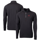 Cincinnati Reds Cutter & Buck Big & Tall Adapt Eco Knit Stretch Recycled Quarter-Zip Pullover Top Online