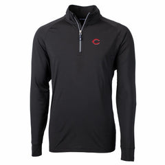 Cincinnati Reds Cutter & Buck Big & Tall Adapt Eco Knit Stretch Recycled Quarter-Zip Pullover Top Online