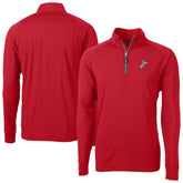 Cincinnati Reds Cutter & Buck Patriotic Logo Adapt Eco Knit Stretch Recycled Quarter-Zip Pullover Top for sale