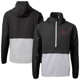 Cincinnati Reds Cutter & Buck Charter Eco Recycled Half-Zip Anorak Jacket Online