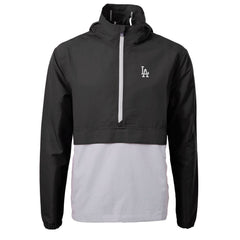 Los Angeles Dodgers Cutter & Buck Charter Eco Recycled Half-Zip Anorak Jacket Sale