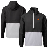 Baltimore Orioles Cutter & Buck Charter Eco Recycled Half-Zip Anorak Jacket Discount