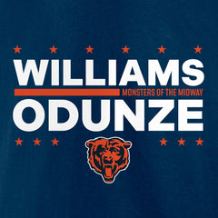 Caleb Williams & Rome Odunze Chicago Bears Election Players T-Shirt - Navy - NFL