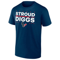 CJ Stroud & Stefon Diggs Houston Texans Election Players T-Shirt - Navy - NFL
