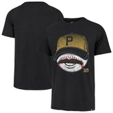 Paul Skenes Pittsburgh Pirates '47 Mustache Franklin T-Shirt Online