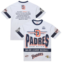 San Diego Padres Mitchell & Ness Cooperstown Collection Team Origins Premium T-Shirt Outlet