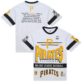 Pittsburgh Pirates Mitchell & Ness Cooperstown Collection Team Origins Premium T-Shirt Outlet