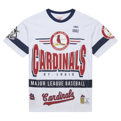 St. Louis Cardinals Mitchell & Ness Cooperstown Collection Team Origins Premium T-Shirt Sale