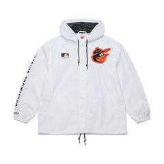 Baltimore Orioles Mitchell & Ness Vintage Full-Snap Hooded Coaches Jacket Near Me