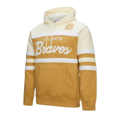 Atlanta Braves Mitchell & Ness Head Coach Pullover Hoodie Online