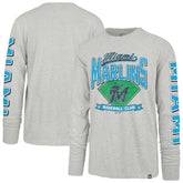 Miami Marlins '47 Fair Ball Franklin Long Sleeve T-Shirt Sale