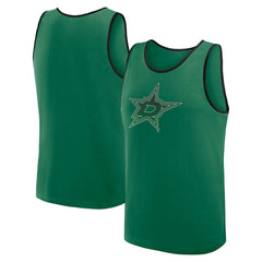 Dallas Stars Logo Athletic Unmatched Success Tank Top - Kelly Green | NHL online
