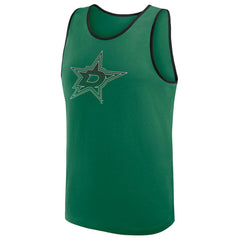 Dallas Stars Logo Athletic Unmatched Success Tank Top - Kelly Green | NHL online