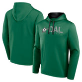 Dallas Stars Logo Athletic Head Start Pullover Hoodie - Kelly Green | NHL near me