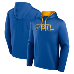 St. Louis Blues Logo Athletic Head Start Pullover Hoodie - Blue | NHL discount