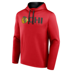 Chicago Blackhawks Logo Athletic Head Start Pullover Hoodie - Red | NHL near me