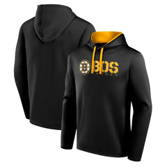 Boston Bruins Logo Athletic Head Start Pullover Hoodie - Black | NHL online