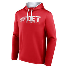 Detroit Red Wings Logo Athletic Head Start Pullover Hoodie - Red | NHL on sale