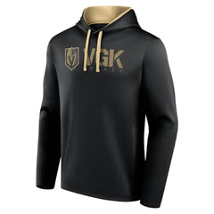 Vegas Golden Knights Logo Athletic Head Start Pullover Hoodie - Black | NHL on sale
