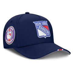 New York Rangers Fanatics 2025 NHL Draft Authentic Pro On-Stage Podium A-Frame Adjustable Hat - Navy | Fanatics Clearance