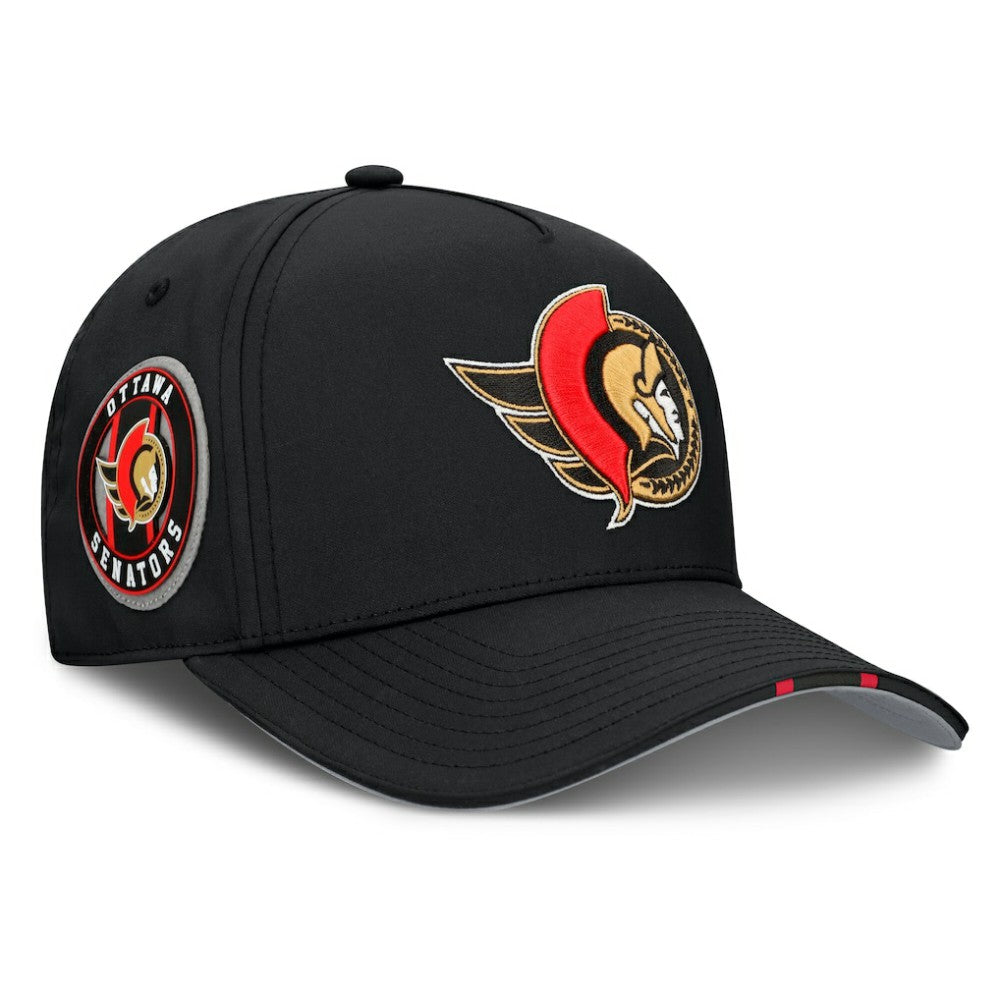 Ottawa Senators Fanatics 2025 NHL Draft Authentic Pro On-Stage Podium A-Frame Adjustable Hat - Black | Fanatics discount