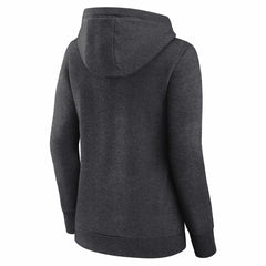 Phoenix Suns Logo Athletic Women's Triumphant V-Neck Pullover Hoodie Heather Charcoal