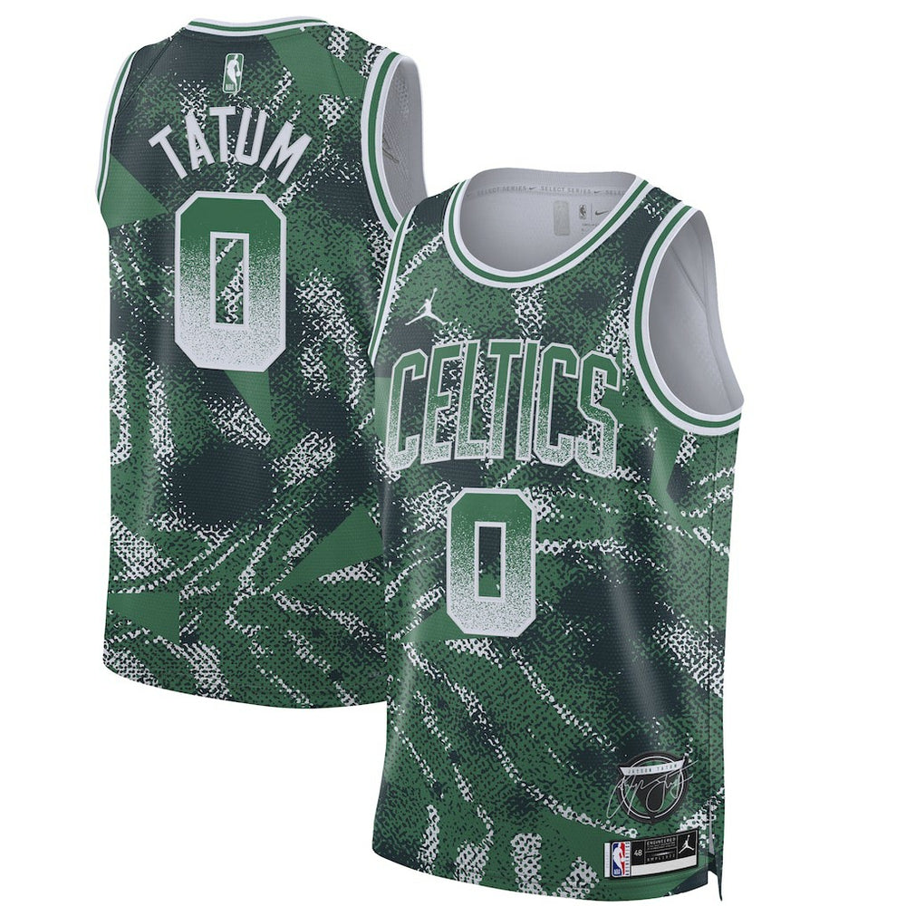 Nike Jayson Tatum Boston Celtics Unisex 2025 Select Series Swingman Player Jersey Green