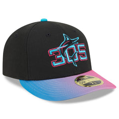 Miami Marlins New Era 2025 City Connect Low Profile 59FIFTY Fitted Hat for sale