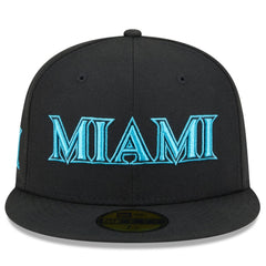 Miami Marlins New Era 2025 City Connect 59FIFTY Fitted Hat for sale