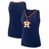 Houston Astros Logo Athletic Women's Stellar Win V-Neck Tank Top Sale
