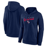 Cleveland Guardians Logo Athletic Women's Logo Triumphant V-Neck Pullover Hoodie Sale