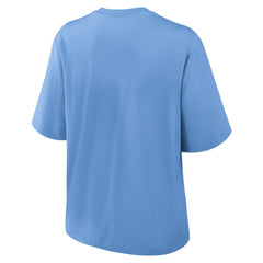 Los Angeles Chargers Women's Glory Arch Boxy T-Shirt - Powder Blue - Nike