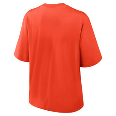 Chicago Bears Women's Glory Arch Boxy T-Shirt - Orange - Nike