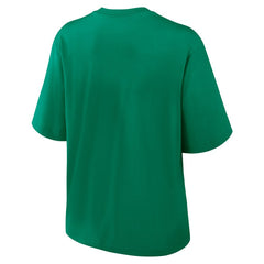 New York Jets Women's Glory Arch Boxy T-Shirt - Green - Nike