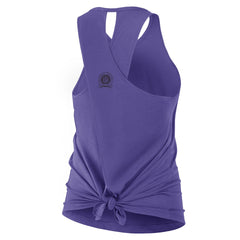 Baltimore Ravens Women's Glory Open-Back Crisscross Dri-FIT Tank Top - Purple - Nike
