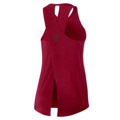 Washington Commanders Women's Glory Open-Back Crisscross Dri-FIT Tank Top - Burgundy - Nike