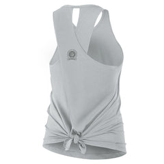 Detroit Lions Women's Glory Open-Back Crisscross Dri-FIT Tank Top - Gray - Nike