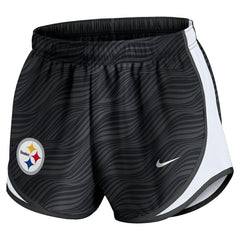 Pittsburgh Steelers Women's Tempo Dri-FIT Shorts - Anthracite - Nike