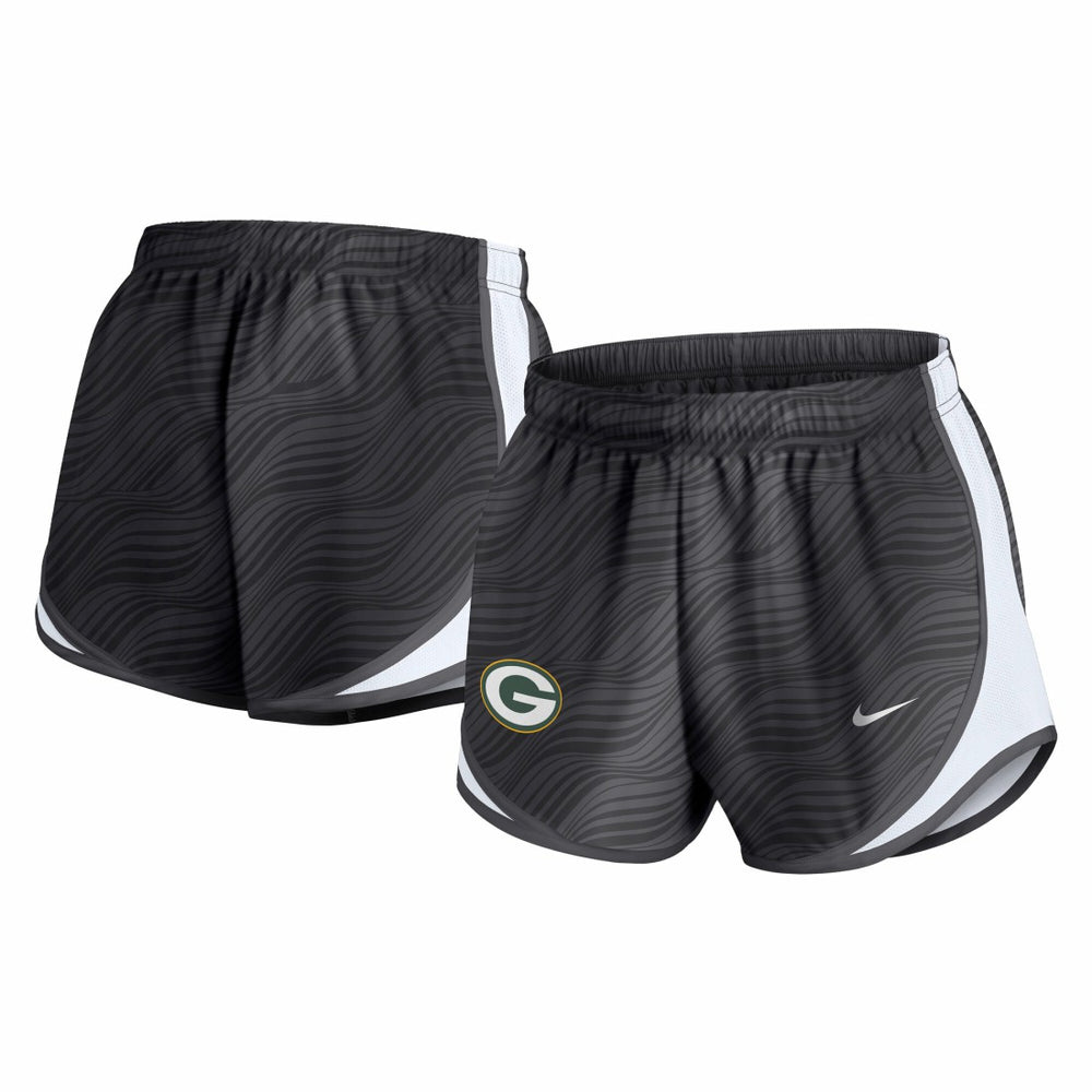 Green Bay Packers Women's Tempo Dri-FIT Shorts - Anthracite - Nike