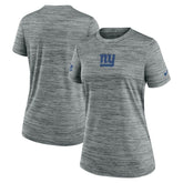 New York Giants Women's Sideline Velocity Dri-FIT T-Shirt - Gray - Nike