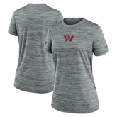 Washington Commanders Women's Sideline Velocity Dri-FIT T-Shirt - Gray - Nike