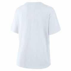 Detroit Lions Women's Line Em Up T-Shirt - Ash - Fanatics