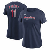 José Ramírez Cleveland Guardians Nike Women's Cooperstown Collection Fuse Name & Number T-Shirt Discount