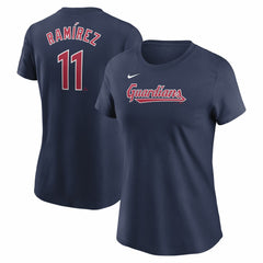 José Ramírez Cleveland Guardians Nike Women's Cooperstown Collection Fuse Name & Number T-Shirt Discount