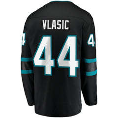 Marc-Edouard Vlasic San Jose Sharks Fanatics Breakaway Jersey - Black | Fanatics Clearance