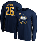 Rasmus Dahlin Buffalo Sabres Fanatics Authentic Stack Name & Number T-Shirt - Navy | Fanatics online