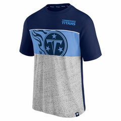 Tennessee Titans Colorblock T-Shirt - Navy - Fanatics