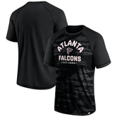 Atlanta Falcons Hail Mary Raglan T-Shirt - Black - Fanatics