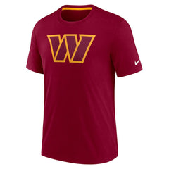 Washington Commanders Playback Logo Tri-Blend T-Shirt - Burgundy - Nike